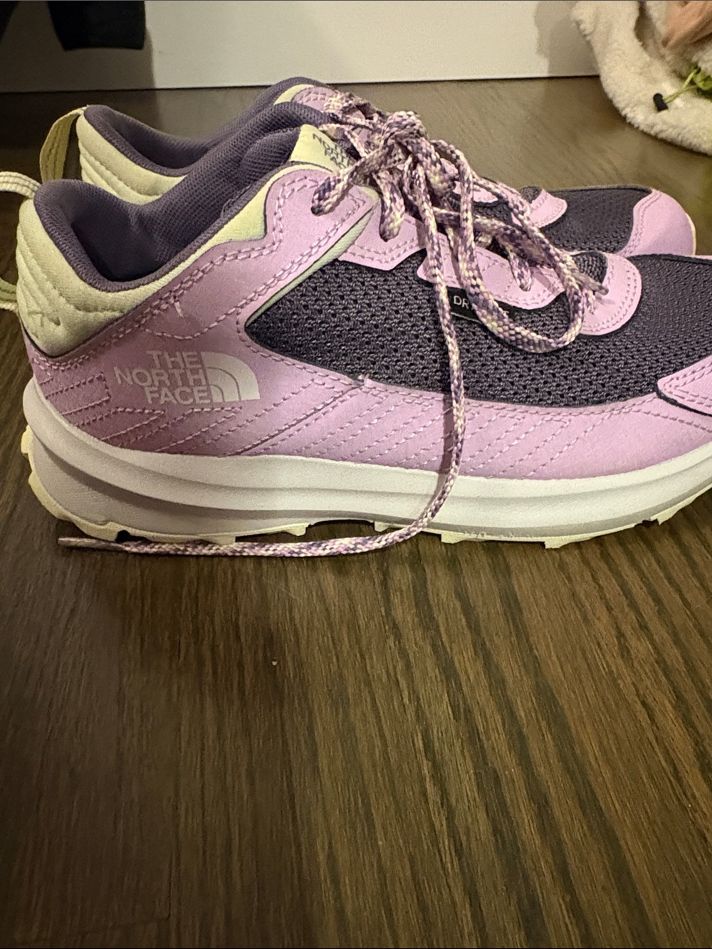 The North Face Lavender and Dark Purple Trail Shoes WORN ONCE LIKE NEW!